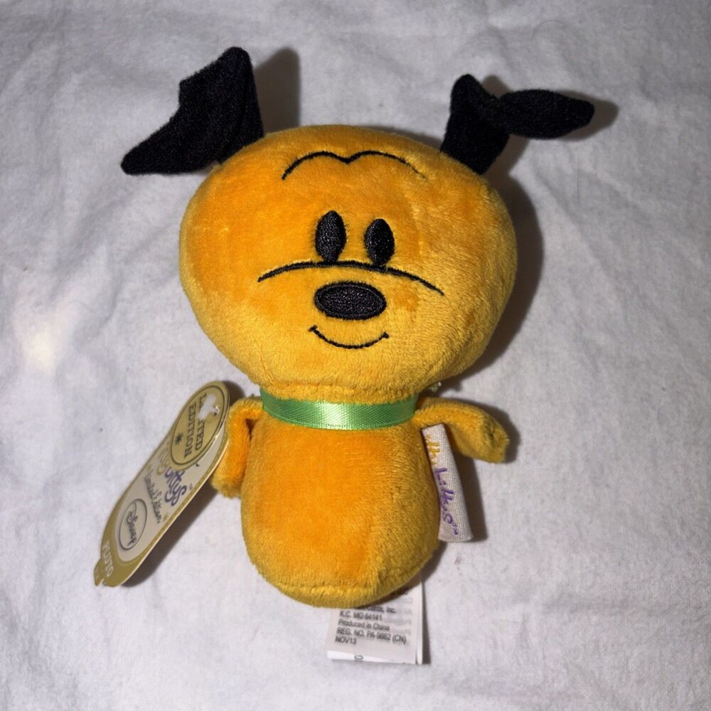 Hallmark Itty Bittys PLUTO the Dog Limited Edition Disney NEW Plush Stuffed Toy